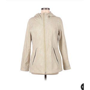 Nuage Beige Hooded Activewear Jacket M